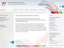 Tablet Screenshot of dfkr.org